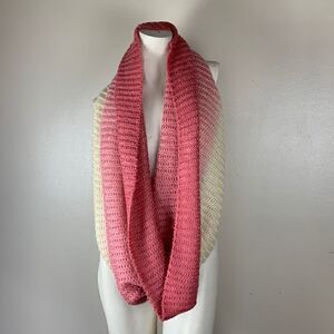 Beautiful infinity scarf tie dye pink